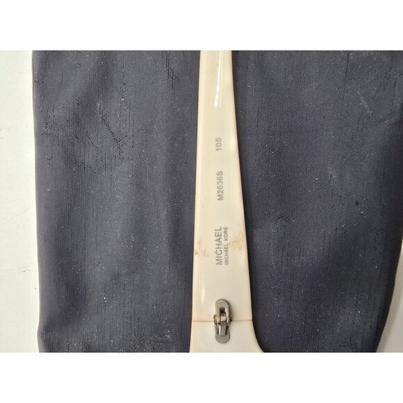 VTG Michael Kors Sunglasses White Beige orange Rhinestone Oversized Frame Case - Picture 5 of 13